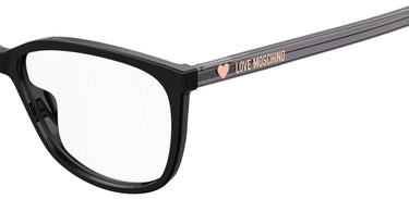 Premium Women Moschino Love Model Eyeglasses: MOL546 - Black- SpecSMART Eye Clinic (Zoom View)